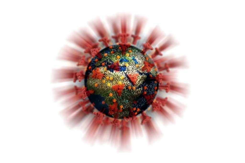 Imagem ilustrativa mostra o planeta terra com referências em vermelho pontuadas no globo e projetando esferas vermelhas para fora
