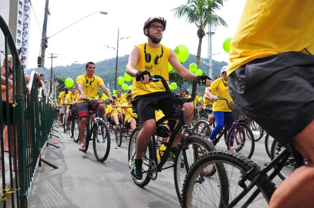 Cicloturismo é opção de lazer em Praia Grande