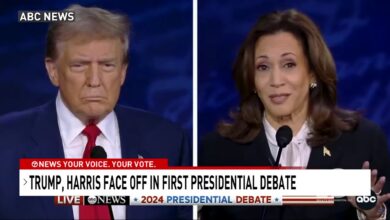 Debate entre Kamala e Trump tem troca de acusações e tom assertivo da democrata