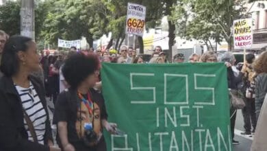 Protesto em SP: moradores se opõem à derrubada de 6 mil árvores no Butantan para obra em fábrica de vacinas