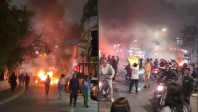 Protesto com fogo e bloqueios paralisa vias em Paraisópolis, na Zona Sul de São Paulo