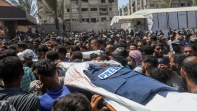 Jornalistas morrem em bombardeio israelense a hospital de Gaza