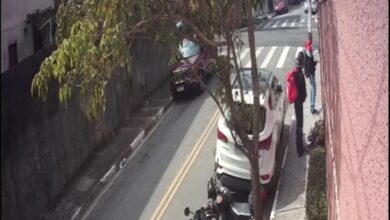 Policial militar é baleado durante assalto em Osasco; ação foi registrada por câmeras