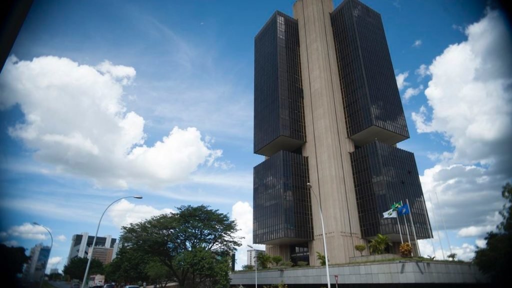 Fachada do prédio onde fica o Banco Central, em Brasília