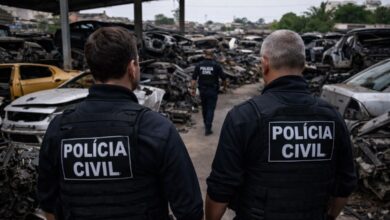 Polícia Civil fecha desmanche ilegal e prende três em São Bernardo do Campo