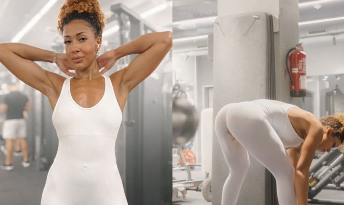 Influenciadora diz que menstruou durante treino e levanta debate nas redes